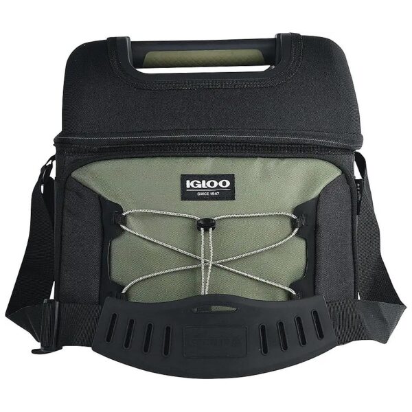 Comfortable Hands-Free Lunch Bag with Ultra-Grip Shoulder Pad and Zipper Pulls