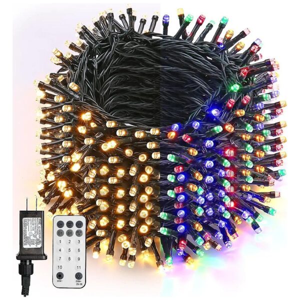 Comforting Extra Long LED Christmas Lights with 11 Modes and Color Changing Whimsy