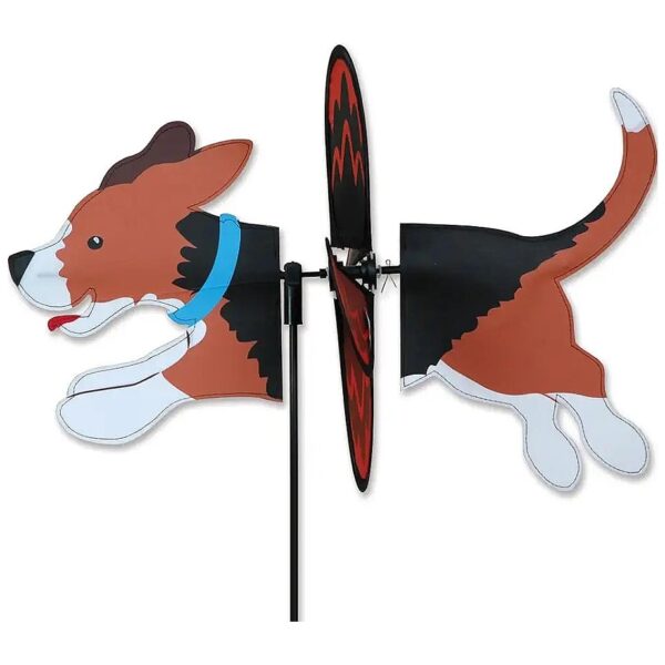 Compact Beagle Style Spinner with 75 in Wide and UV Resistant Fabric