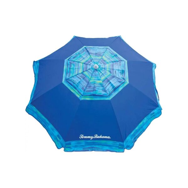 Compact Blue Canopy Umbrella for Beach and Pool