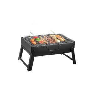 Compact Charcoal BBQ Grill with Folding Design for Easy Transport and Storage