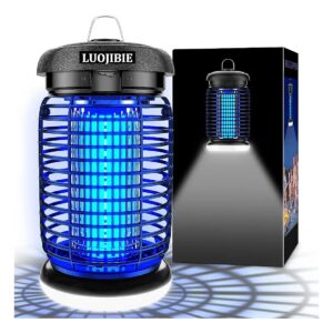 Compact Electric Bug Zapper with LED Light for Wide Range Coverage and Easy Operation