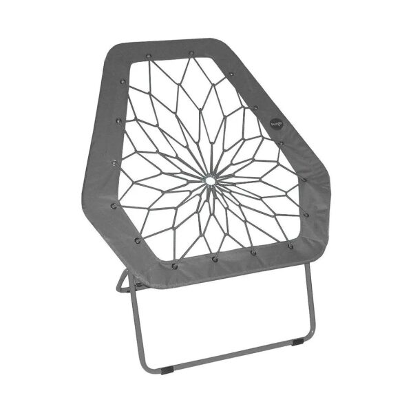 Compact Ergonomic Bungee Chair with Hexagonal Shape and Durable Construction