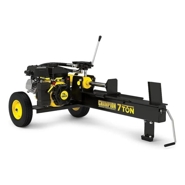 Compact Gas Log Splitter with 7-Ton Force and Auto Return Functionality