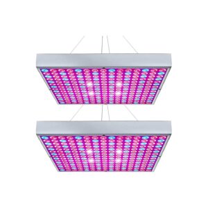 Compact Indoor Plant LED Grow Light with 225 LEDs for Seedlings, Vegetables, and Flowers