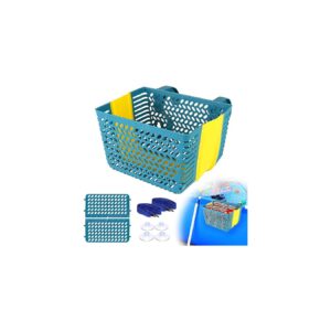 Compact Poolside Storage Basket For Pool Accessories And Pool Toys