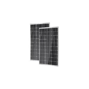 Compact and Durable 100 Watt Monocrystalline Solar Panel System for Home Use