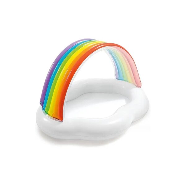 Compact and Portable Rainbow Cloud Design, Recommended 1-3 Years