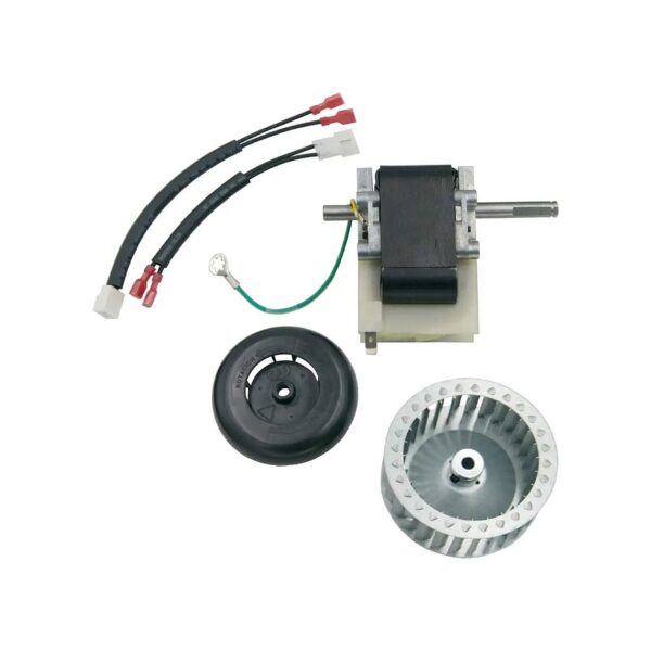 Compatible Furnace Draft Inducer Motor Blower Wheel Replacement Kit LA11AA005 115V