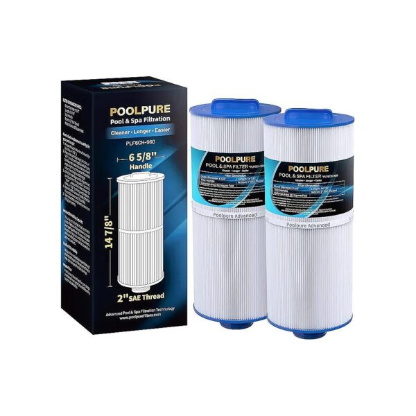 Compatible Replacement Filter Cartridges for Jacuzzi, Unicel, and Pleatco Spa Models