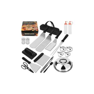 Complete Flat Top Grill Accessories Kit for Outdoor BBQ