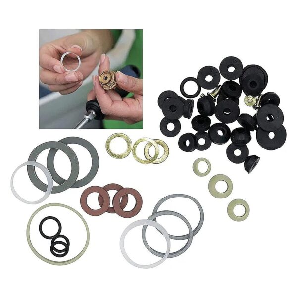 Complete Home Washer Plumbing Repair Kit with 45-Piece Assortment