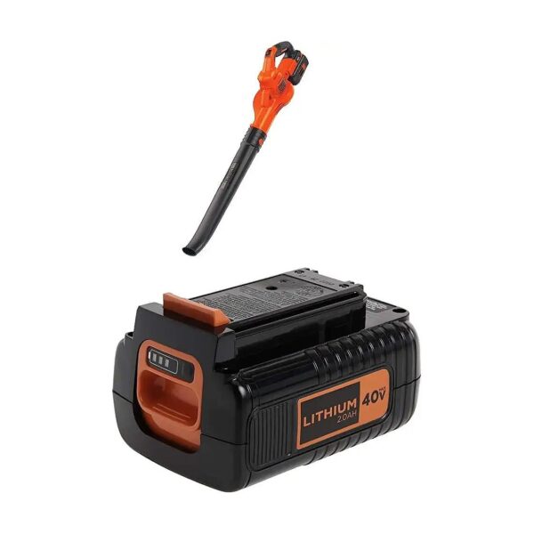 Convenient and Easy to Use, 40-Volt Lithium Sweeper Kit with Extra Battery