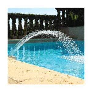 Corded Electric Powered Pool Fountain with Water Spraying Feature