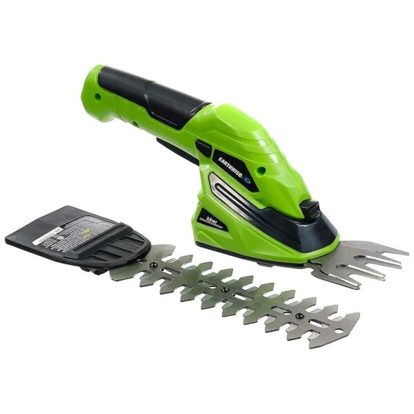 Cordless 2-in-1 Shrub Shear and Hedge Trimmer for Perfect Cutting and Trimming