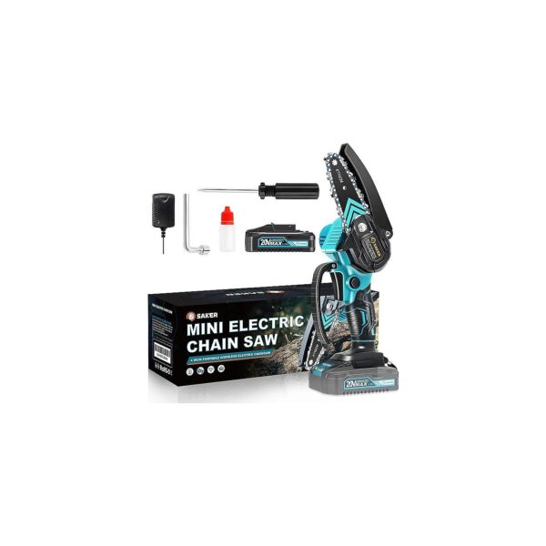 Cordless Electric Mini Chainsaw for Tree Branches and Garden Maintenance