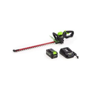 Cordless Hedge Trimmer with 0Ah Battery and Charger Included