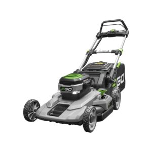 Cordless Lawn Mower 21-Inch Cutting Width 0Ah Battery and Rapid Charger Included