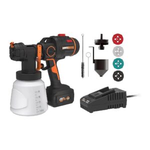 Cordless Paint Sprayer for Painting and Coating Tasks with Easy-to-Use and Clean Design