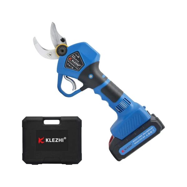 Cordless Pruning Shears with 2Ah Lithium Battery and 30mm Cutting Diameter