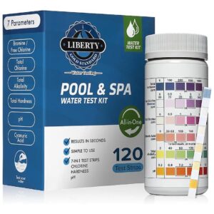 Count Test Strips for Chlorine pH Hard Water Alkalinity