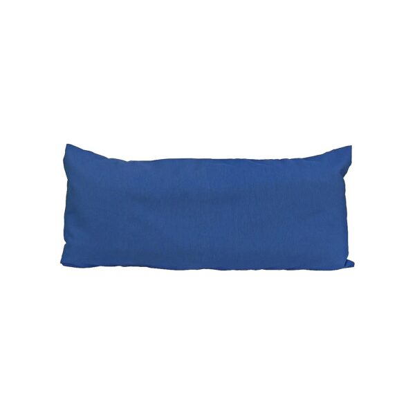 Cozy Navy Blue Hammock Pillow with Ties and Hammock Cushion