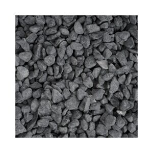 Crushed Stone Pebbles for Garden and Lawn Decoration with Natural Grey Bean Colors