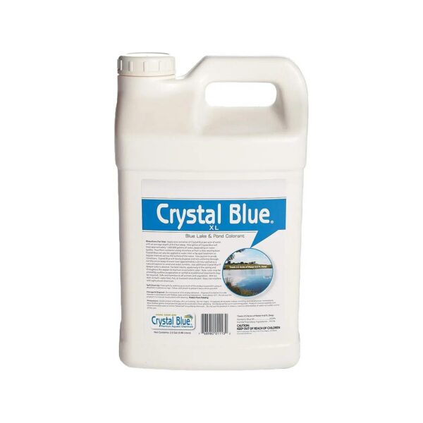 Crystal Blue Commercial Pond Dye in Royal Blue Color 100% Non-Toxic for Livestock