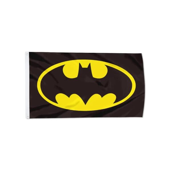 Custom Design Bat Flag 3x5 Feet Polyester Home Decor for Outdoor Garden Party