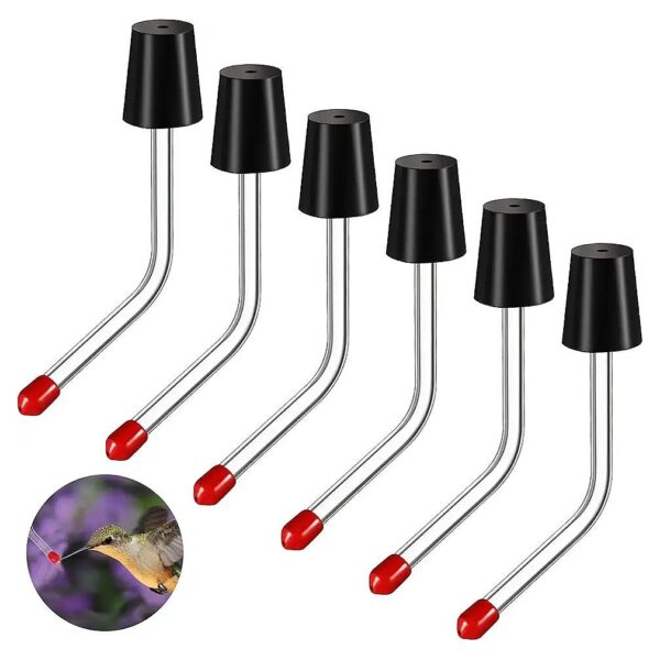 DIY Hummingbird Feeder Kit with 6 Pack Hummingbird Feeder Replacement Parts