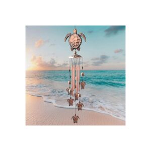 Dad, or Special Someone - Tortoise Wind Chimes with Copper Bells