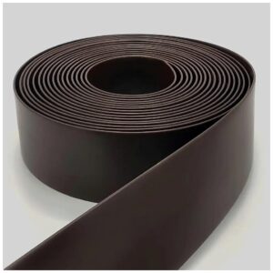 Dark Brown 2 Wide Vinyl Strap Strapping for Modern Outdoor Patio Furniture