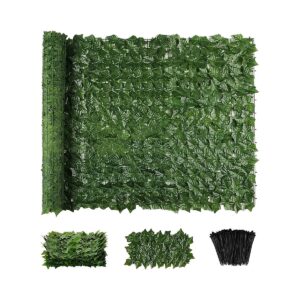 Decorative Artificial Ivy Leaf Screen for Patio, Garden, and Outdoor