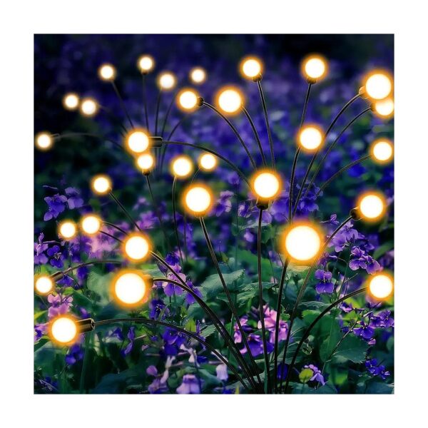 Decorative Solar Powered Firefly Lights for Patio Pathway Yard Outdoor Garden Lighting