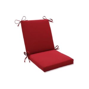 Deep Seat Red One Piece Chair Cushion 5 x 18 Inch Waterproof Polyester