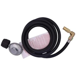 Degree Elbow Adaptor for Blackstone 17" and 22" Tabletop Griddle with 5 FT Hose