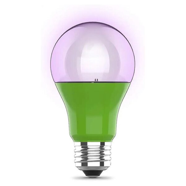 Dimmable Green LED Grow Light Bulb for Plant Growth, Uses Less Electricity