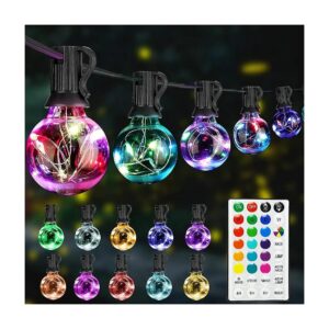 Dimmable and Color Changing LED Outdoor String Lights