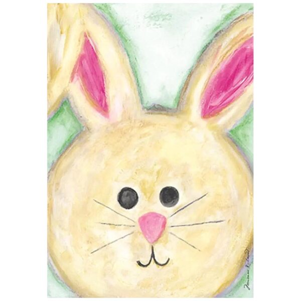 Double Sided Bunny Easter Garden Flag for Backyard Yard Decoration