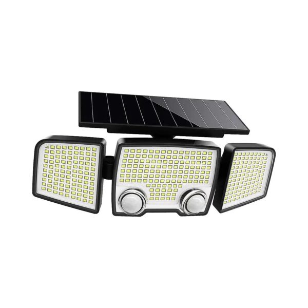 Dual Motion Sensor Solar Light with 270 Wide Angle Illumination