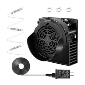 Durable 18W Inflatable Air Blower Fan with Protected LED Lighting