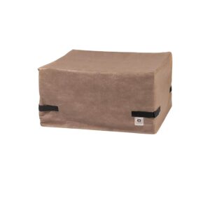 Durable 40 Inch Square Fire Pit Cover with Water Resistant Fabric