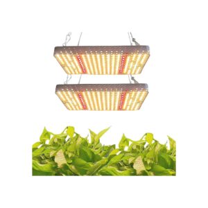 Durable Aluminium+ABS Construction Indoor Grow Light with 3000K 5000K 660nm UV-IR LEDs