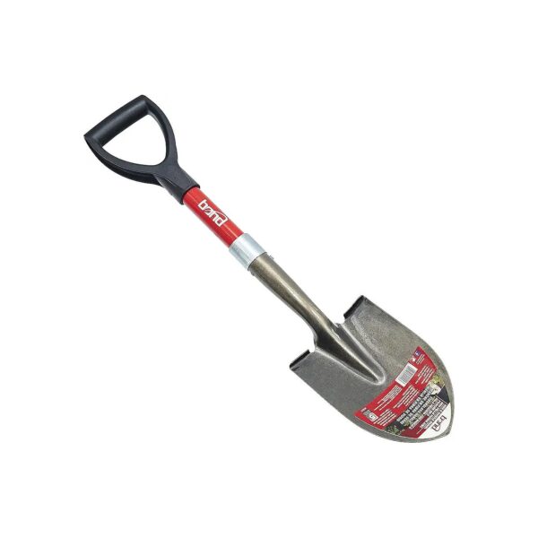 Durable Metal Shovel with Strong Fiber Glass Handle and Rust Resistant Coating