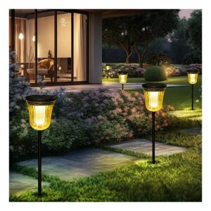 Durable Outdoor Solar Lights for Pathway and Yard Lighting