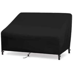 Durable Patio Furniture Covers with Air Vent for Outdoor Loveseat and Sofa Protection