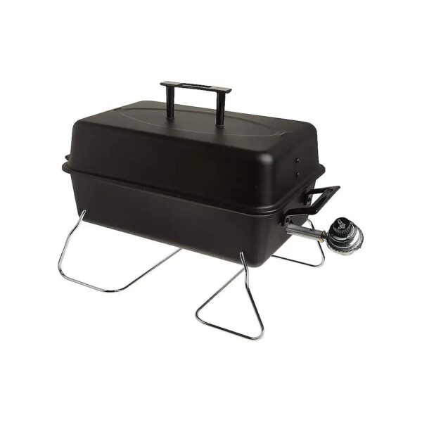 Durable Portable Gas Grill with High-Temperature Cooking and Stainless Steel Construction