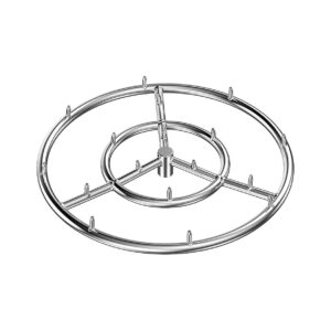 Durable Round Stainless Steel Fire Pit Jet Burner Ring with High Flame Output