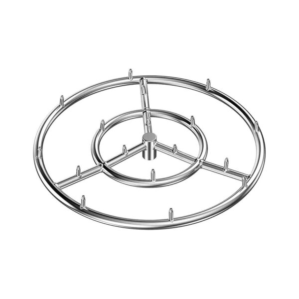 Durable Round Stainless Steel Fire Pit Jet Burner Ring with High Flame Output