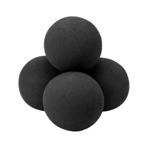 Durable Solid Fire Balls for Outdoor Fire Pits and Fireplaces